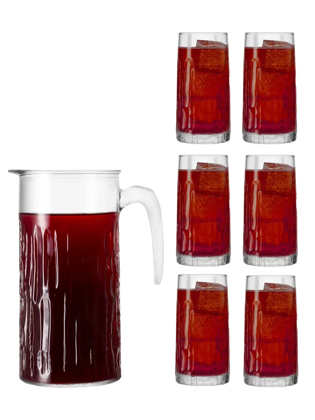 borgonovo-oak-gl-ser-set-7-tlg-krug-1-2-l-6x-355-ml image 1