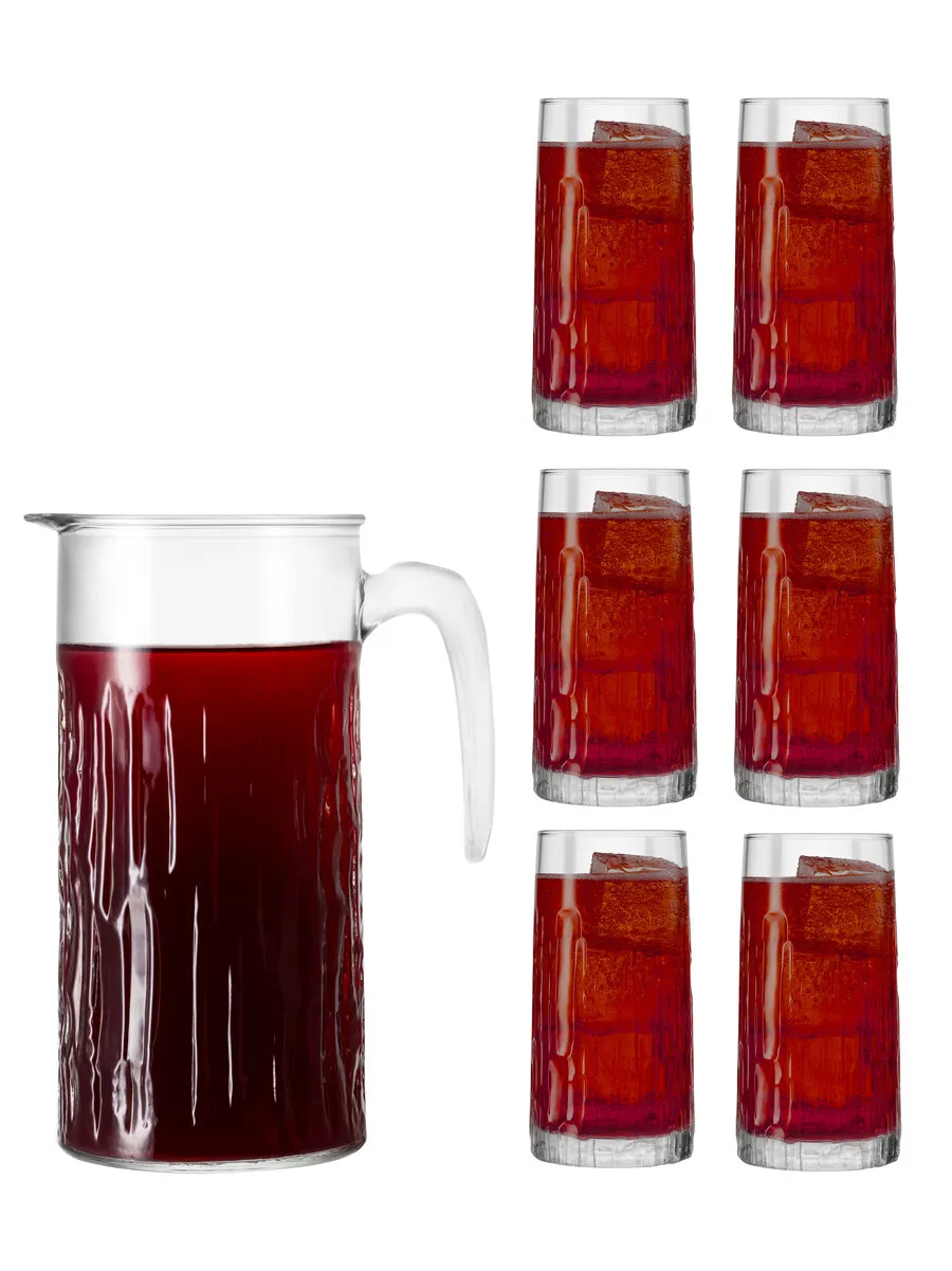 borgonovo-oak-gl-ser-set-7-tlg-krug-1-2-l-6x-355-ml image 1