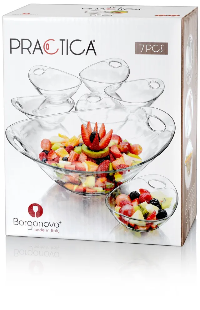 borgonovo-practica-set-7-tlg-glasschalen-salat-dessert image 1